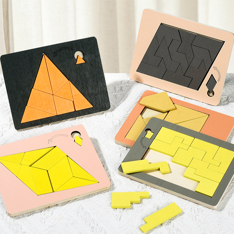 Kids Without Education - Wooden Puzzle Out of Nothing Wooden