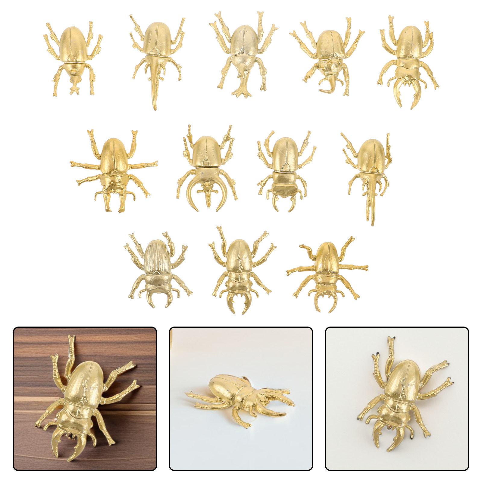 Kids Education Design - 36Pcs Realistic Insect Figures Set Detailed