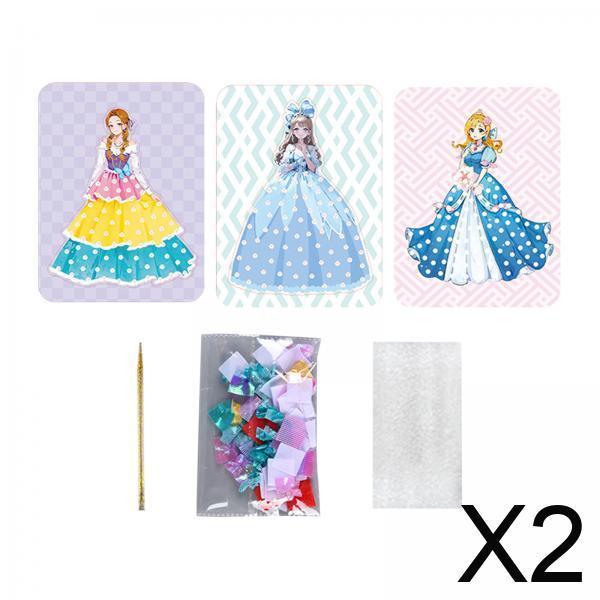 Kids Education Design - Princess Dress Up Activity Book DIY