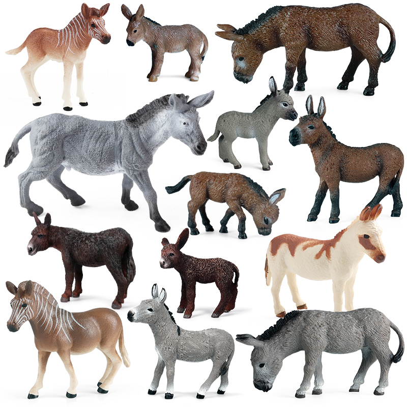 Kids Without Education - Oenux Forest Wild Animals Donkey Action