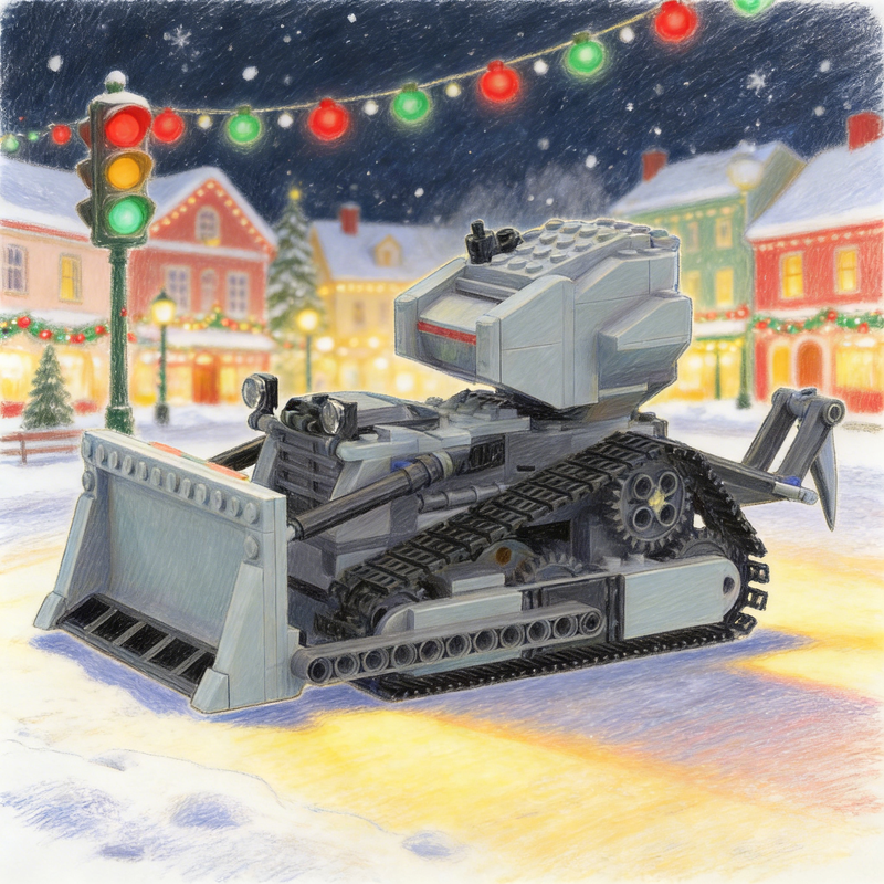 Kids Education Bd - 358pcs MOC BD All Terrain Bulldozer