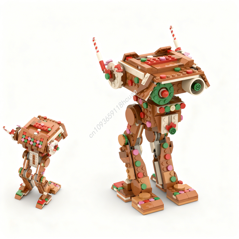 511pcs MOC Gingerbread BD 1 St - Kids Education Bd reseña y precio