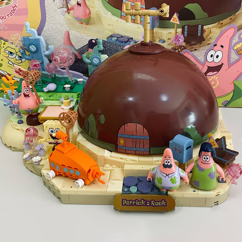 Spongebob Patrick Star Rock Ho - Kids First Education reseña y precio