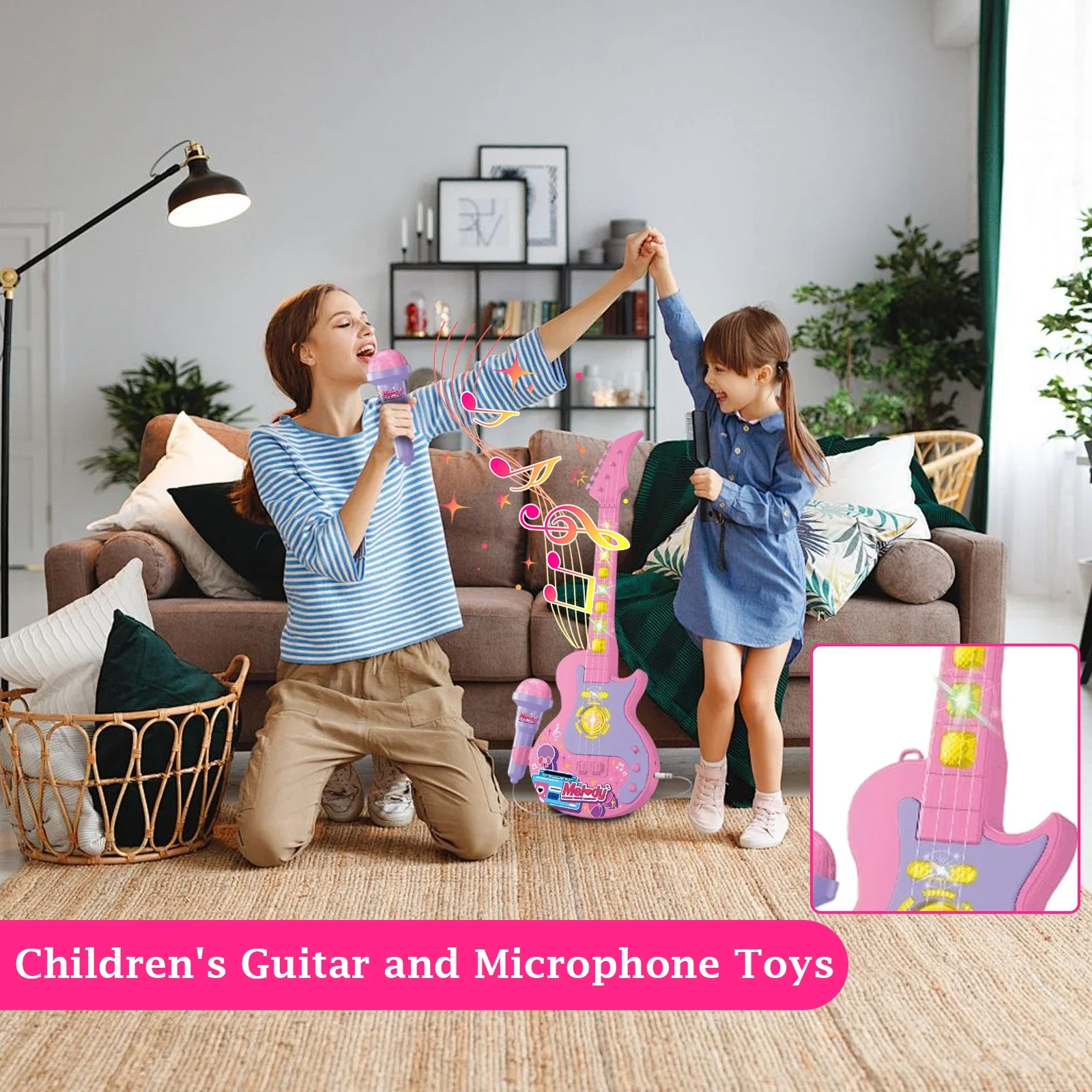 Children's& Karaoke Microphone - Kids Education Things reseña y precio