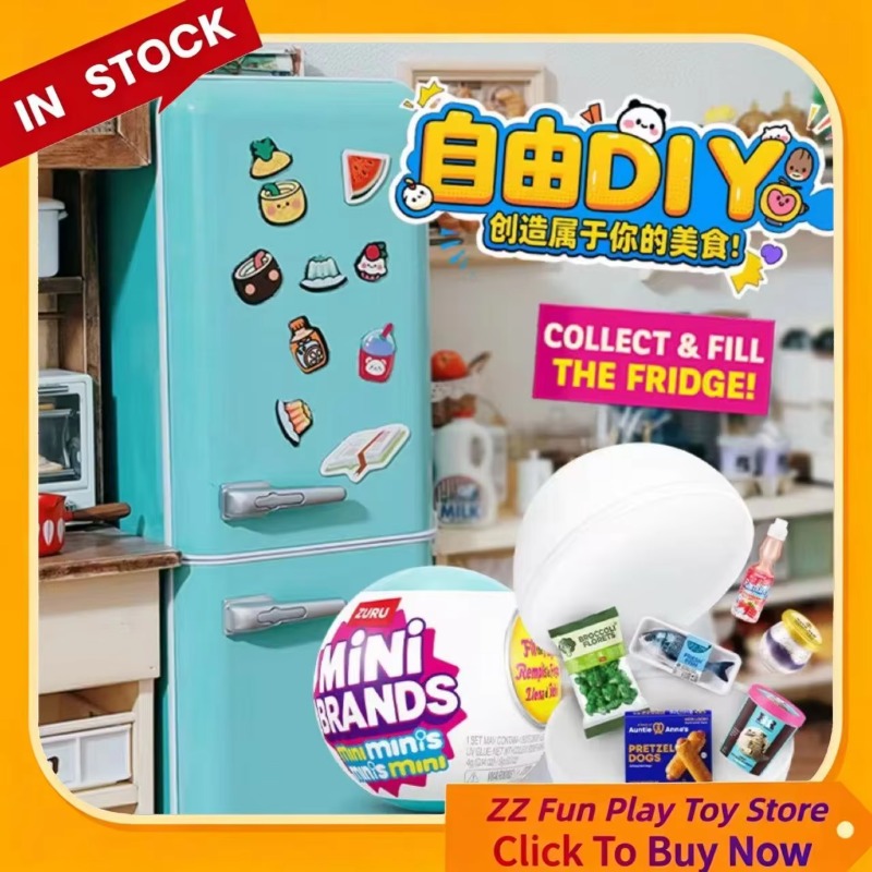 Genuine ZURU Mini Fridge Set P - Kids First Education reseña y precio