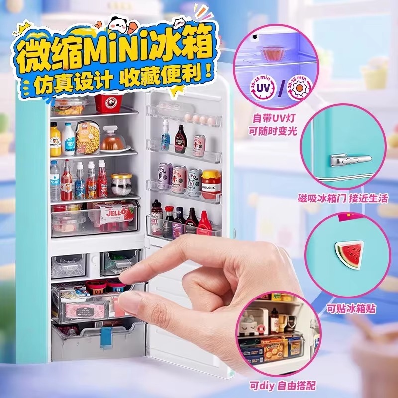 Genuine ZURU Mini Fridge Set P - Kids First Education reseña y precio