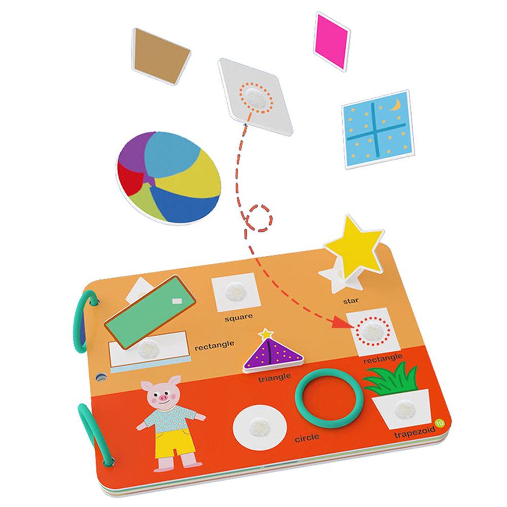 Montessori Paste Quiet Book fo - Kids First Education reseña y precio
