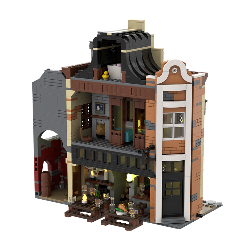 1389 PCS Game bar MOC Customiz - Kids Education Design reseña y precio