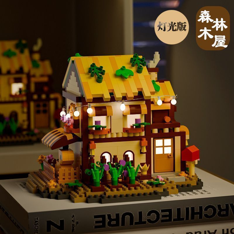 NEW Forest Cabin Mini Building - Kids Education Login reseña y precio