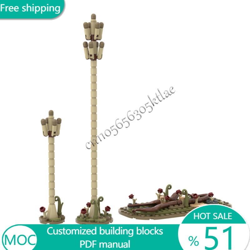 150 PCS Trees Prototaxites log - Kids Education Design reseña y precio
