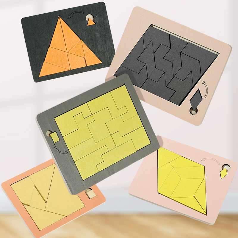 Wooden Puzzle Out of Nothing W - Kids Without Education reseña y precio