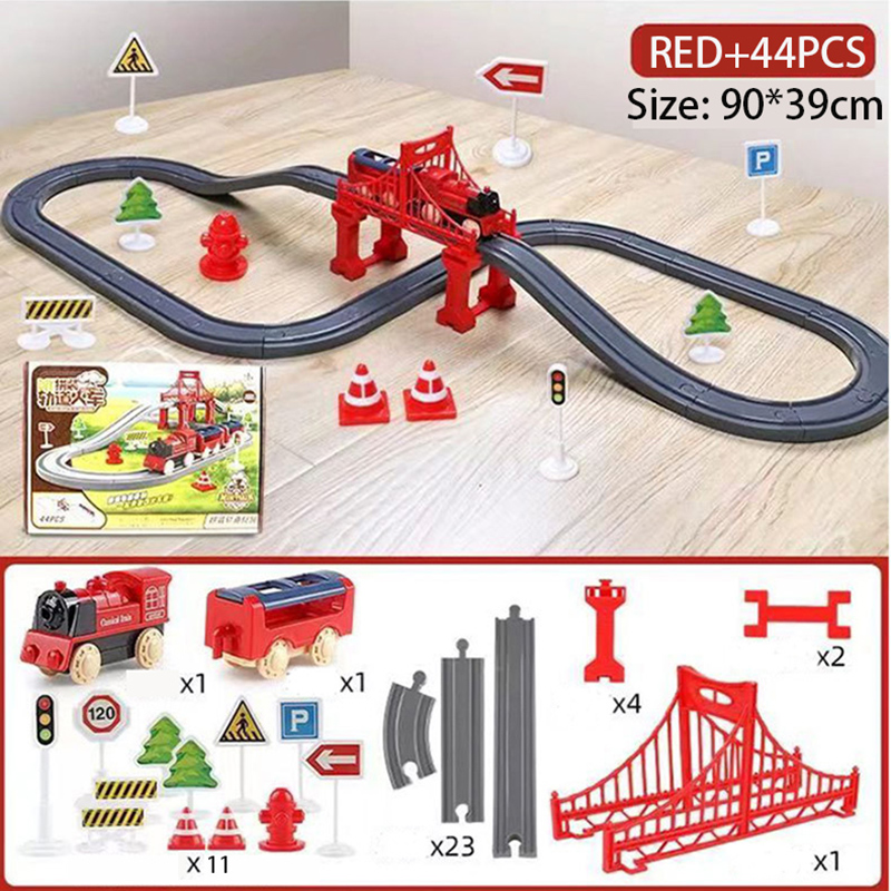 44Pcs/set Electric Train Track - Kids Education Things reseña y precio