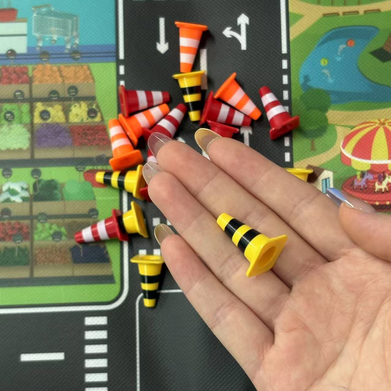 Mini Traffic Road Signs & Road - Kids Education Things reseña y precio