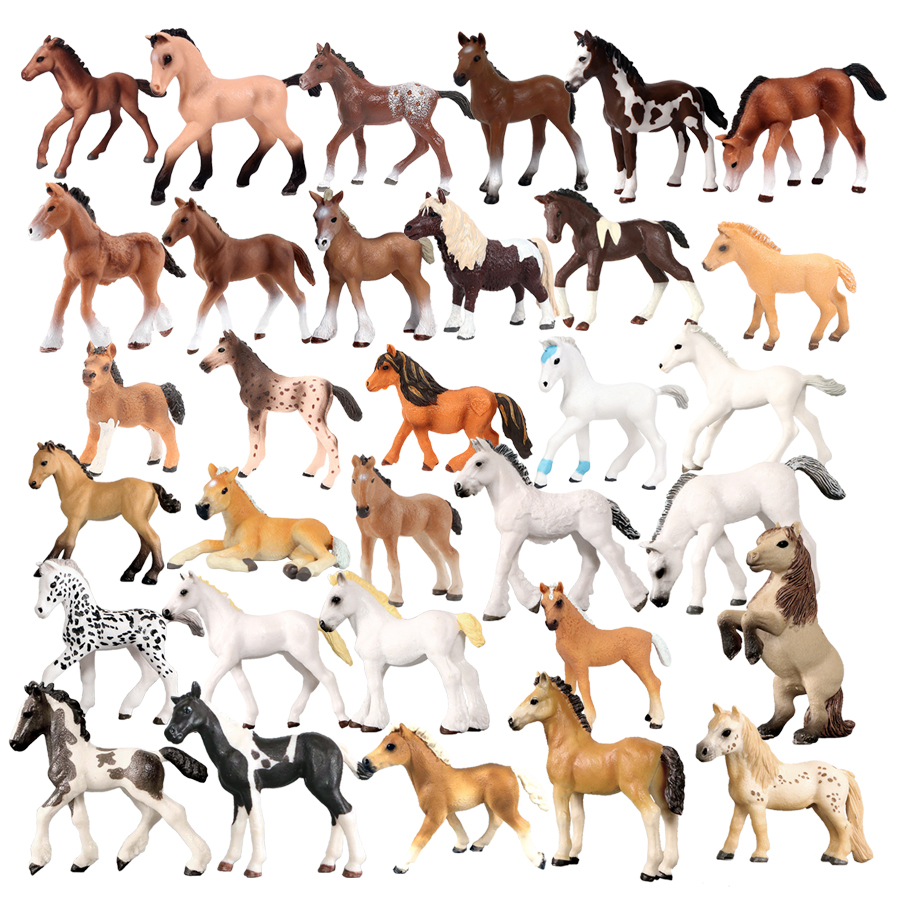 Horse Figurine Farm Animals Po - Kids First Education reseña y precio