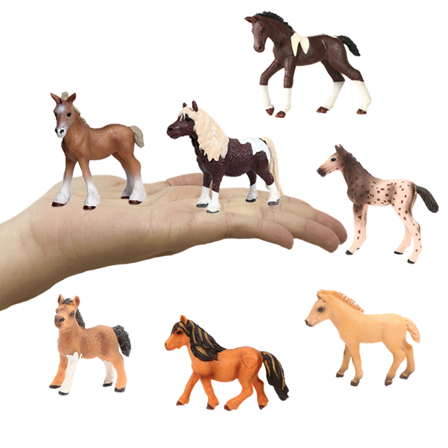 Horse Figurine Farm Animals Po - Kids First Education reseña y precio