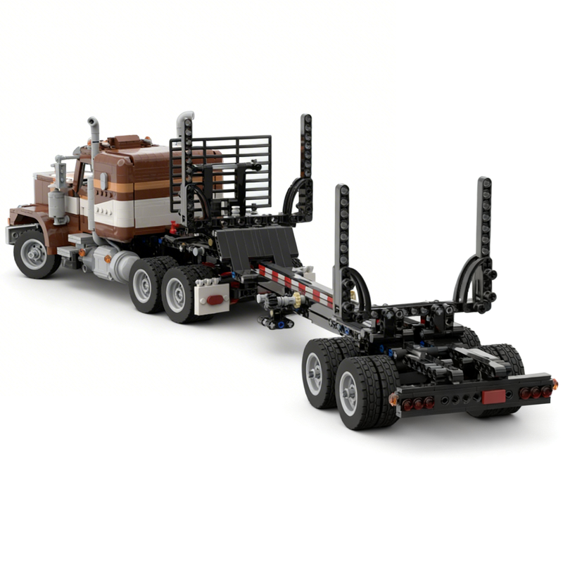 2006pcs MOC Peterbilt 359 Logg - Kids Education Login reseña y precio