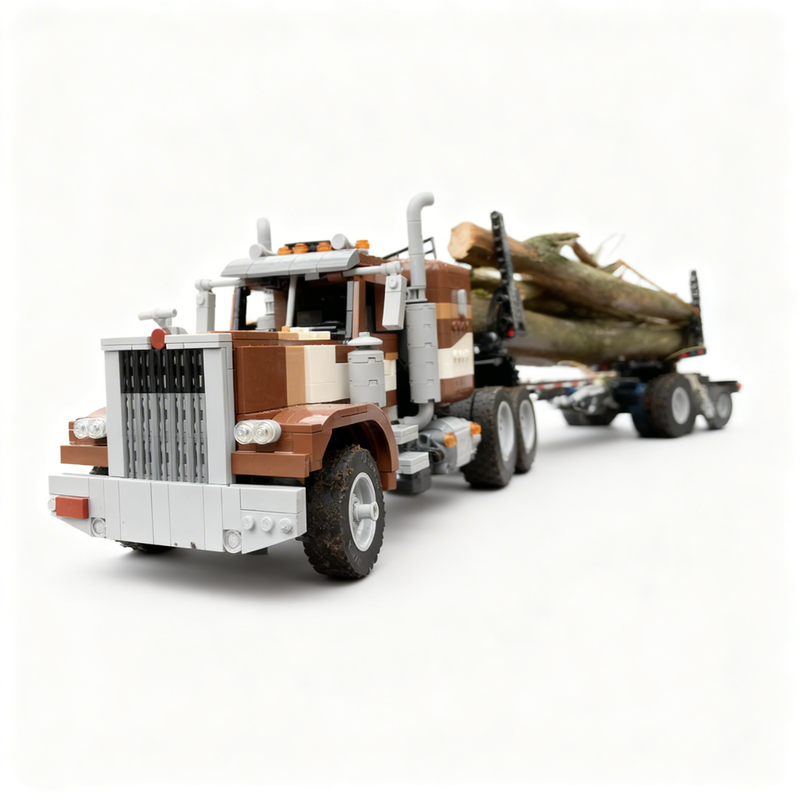 2006pcs MOC Peterbilt 359 Logg - Kids Education Login reseña y precio