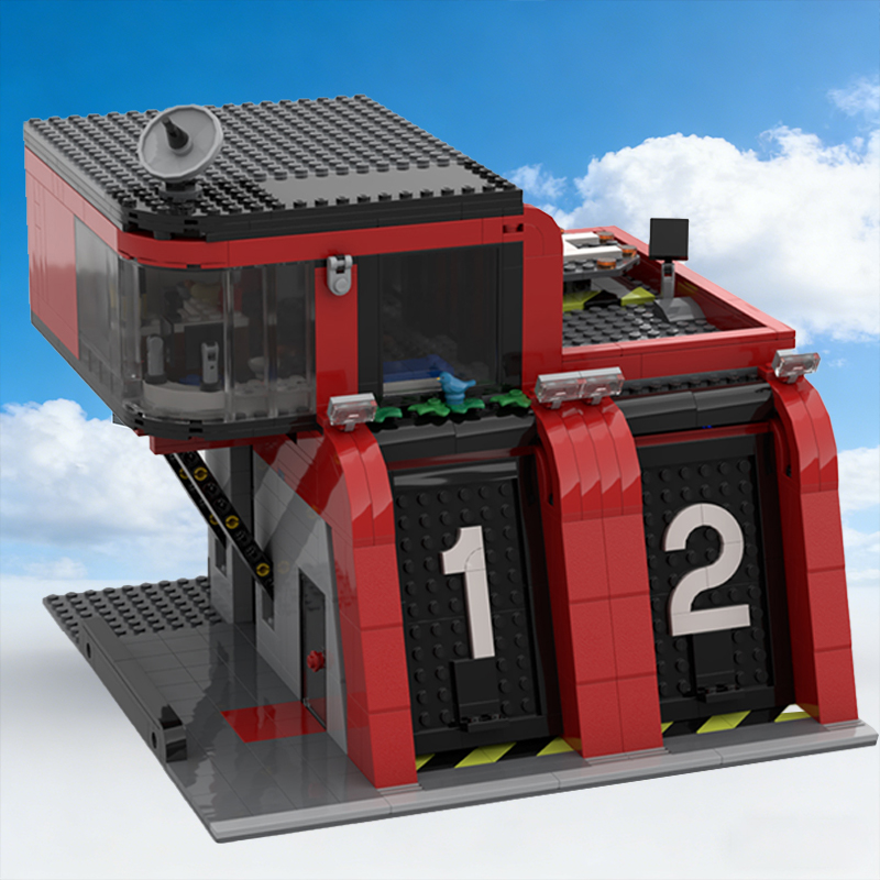 925 PCS City Street Fire Stati - Kids Education Design reseña y precio