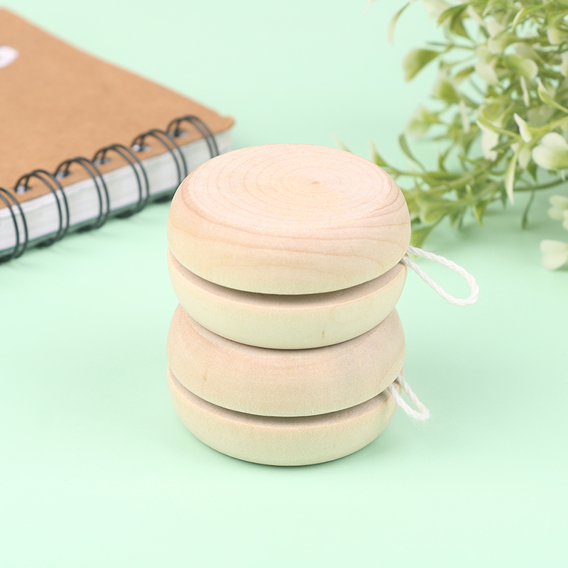 Colorful Wooden Yoyo Toy Mini  - Kids Education Login reseña y precio
