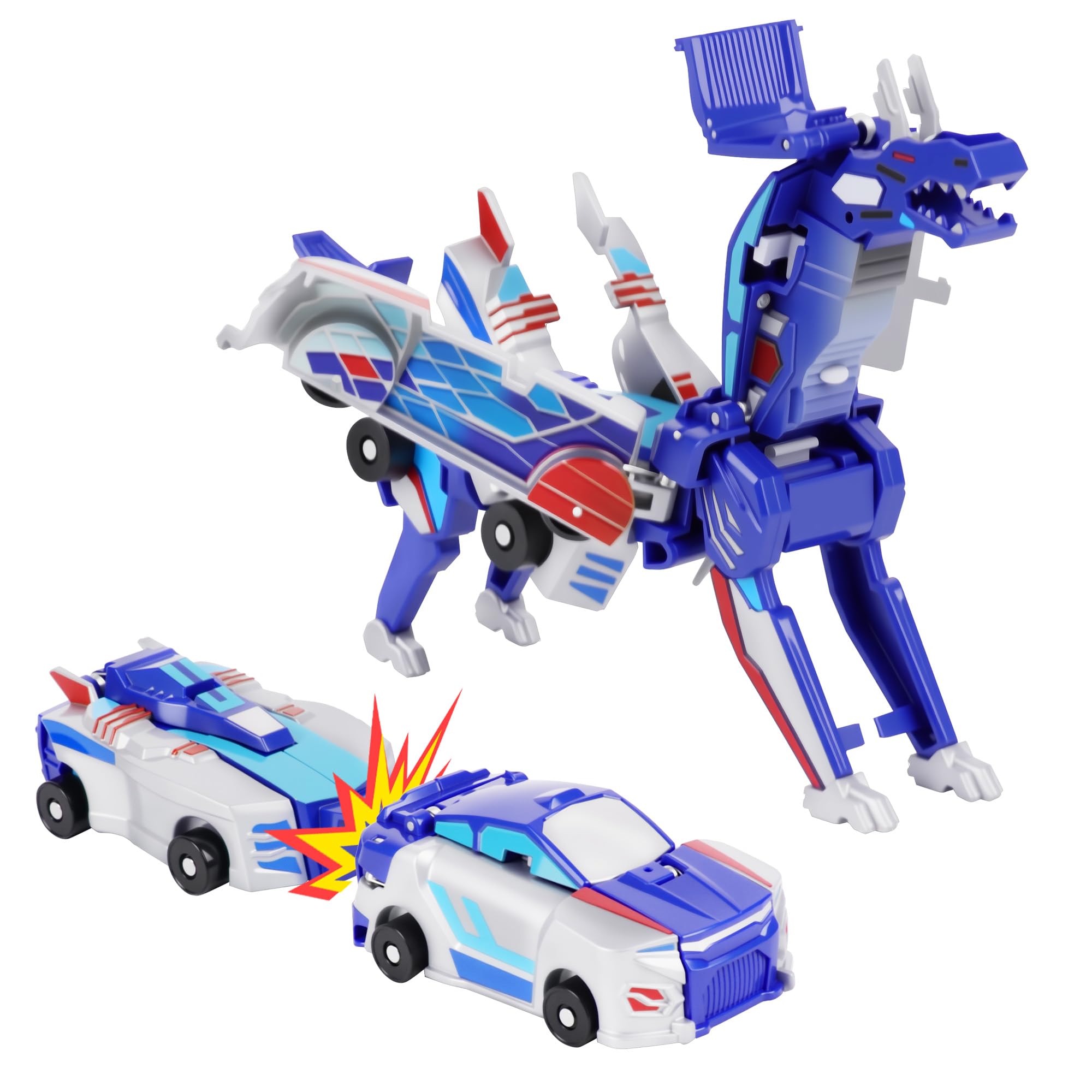 Magnetic 2-in-1 Collision Tran - Kids First Education reseña y precio