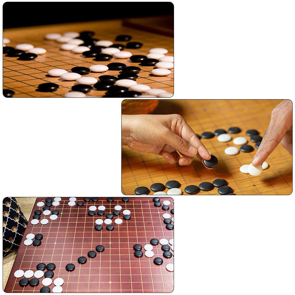 1Set Premium Ceramic Go Chess  - Kids Educational Game 2 reseña y precio