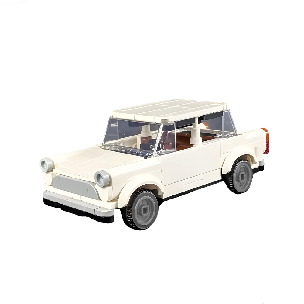 Gobricks MOC Trabant Car Build - Kids Education In Germany reseña y precio