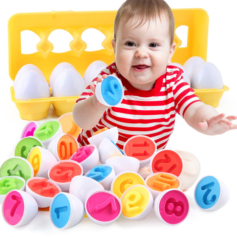 Montessori Smart Eggs Toy Baby - Kids Educational Game 2 reseña y precio