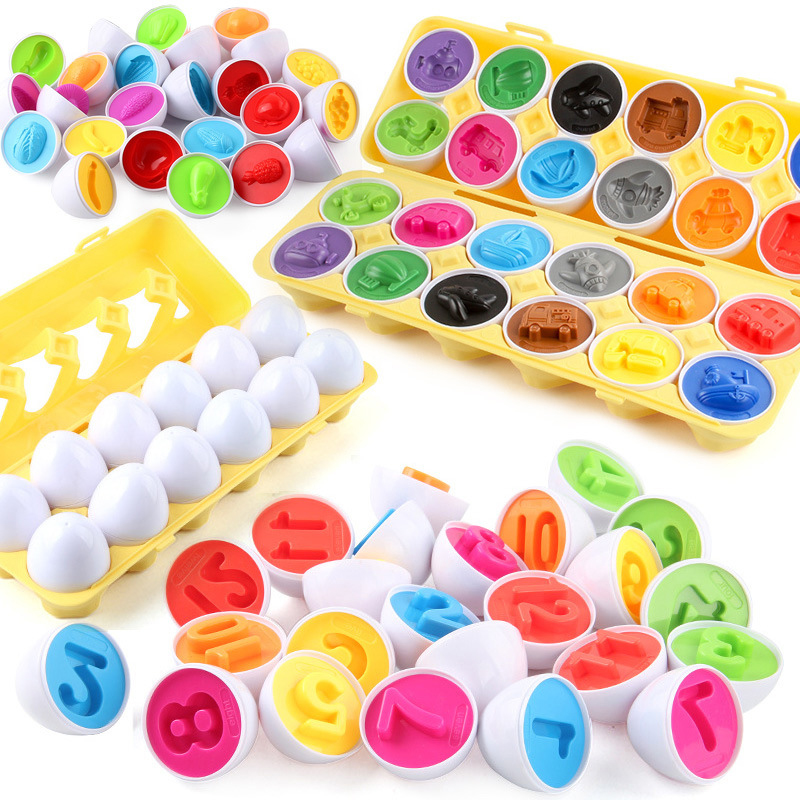 Montessori Smart Eggs Toy Baby - Kids Educational Game 2 reseña y precio