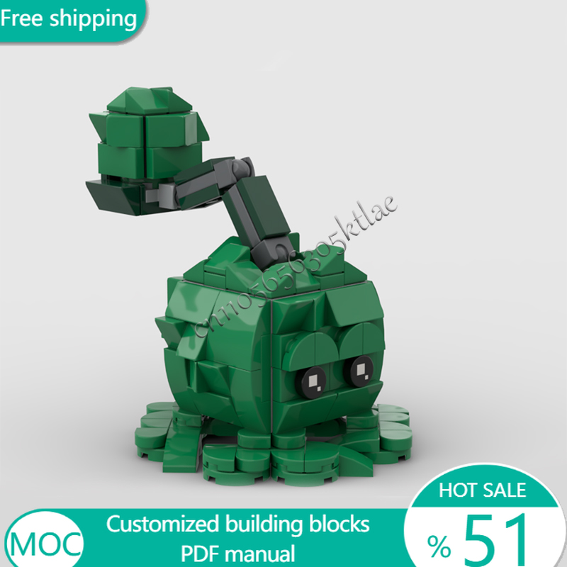 164 PCS Trees Cabbage-pult MOC - Kids Education Design reseña y precio