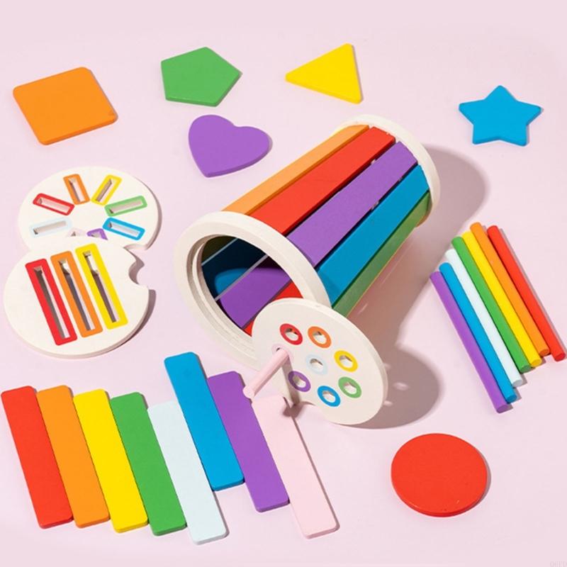 Educational Wooden Sorter Toy  - Kids Educational Game 2 reseña y precio