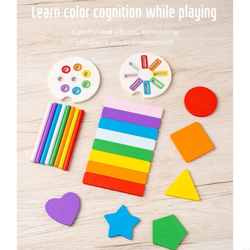 Educational Wooden Sorter Toy  - Kids Educational Game 2 reseña y precio
