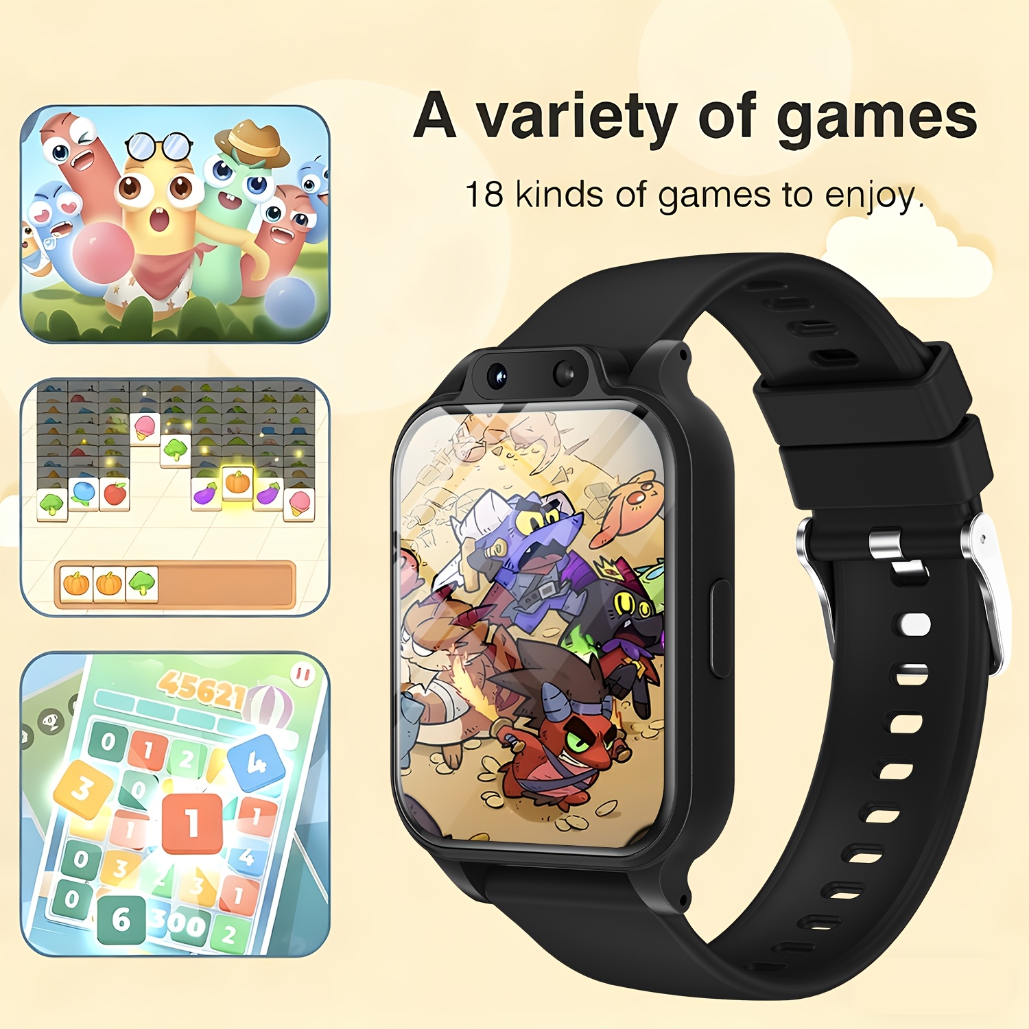 Youngsters's Smart Watch with  - Kids Educational Game 2 reseña y precio