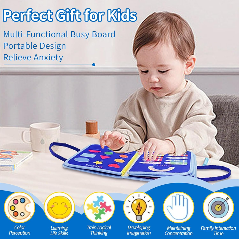 New Busy Board for Toddlers Se - Kids Education Content reseña y precio