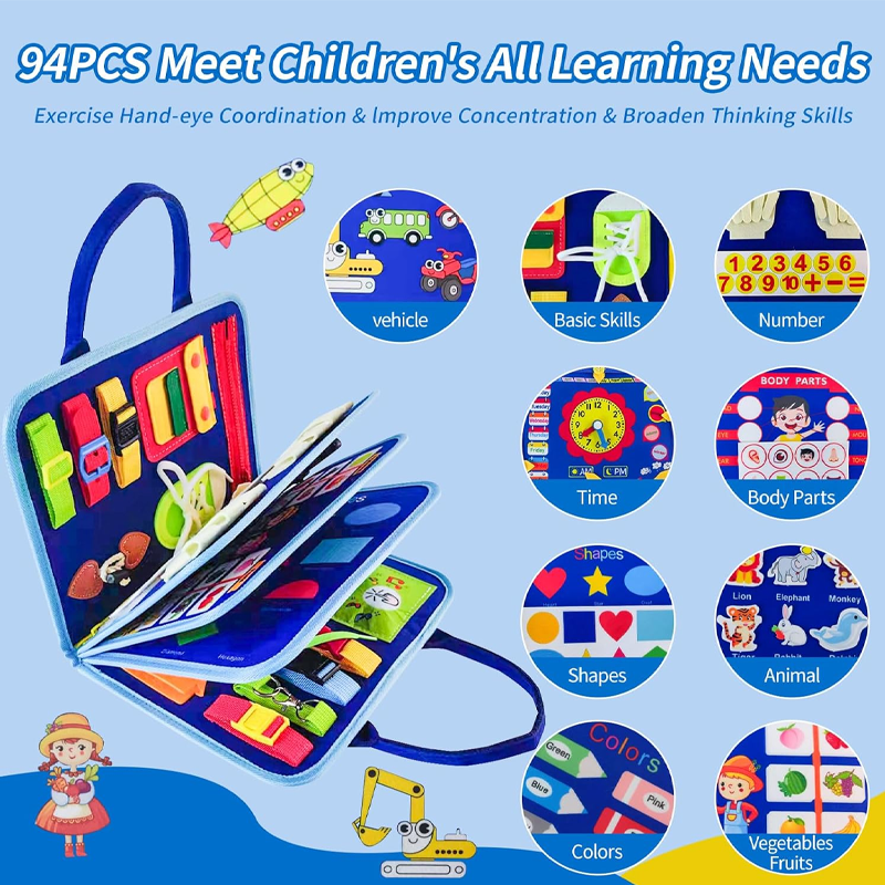 New Busy Board for Toddlers Se - Kids Education Content reseña y precio