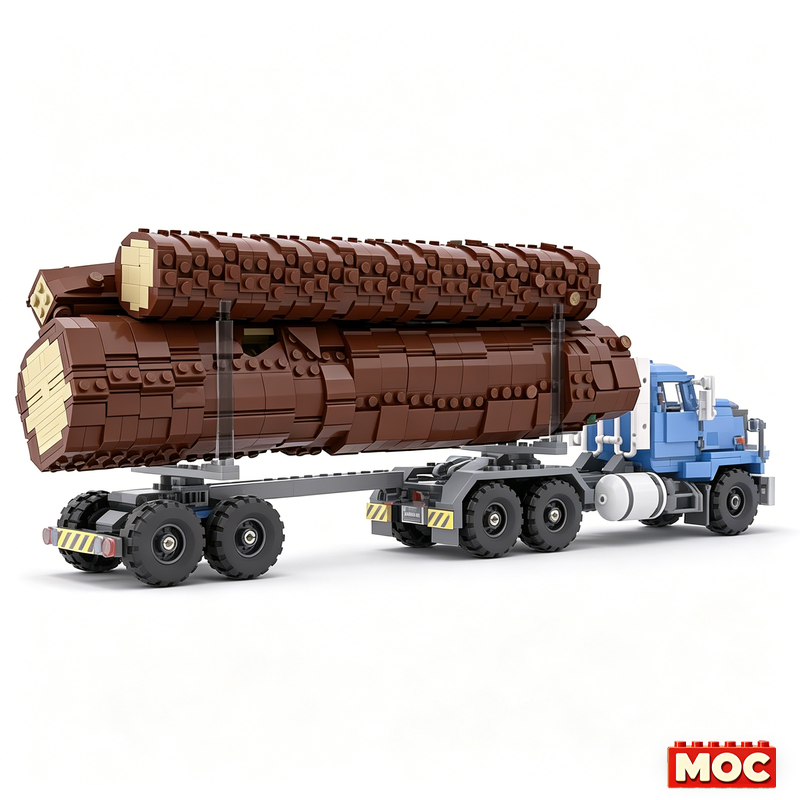 333PCS MOC Large Variety Logs  - Kids Education Login reseña y precio