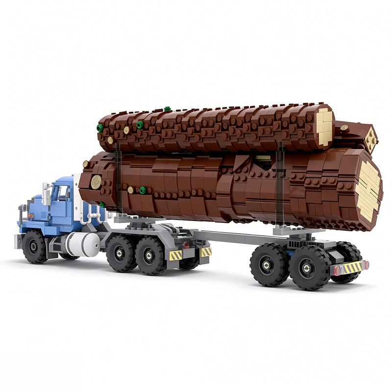 333PCS MOC Large Variety Logs  - Kids Education Login reseña y precio