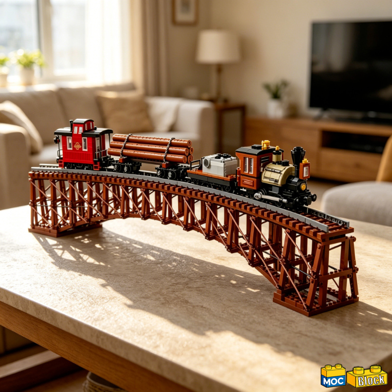 NEW 2731 Parts Logging Railway - Kids Education Login reseña y precio