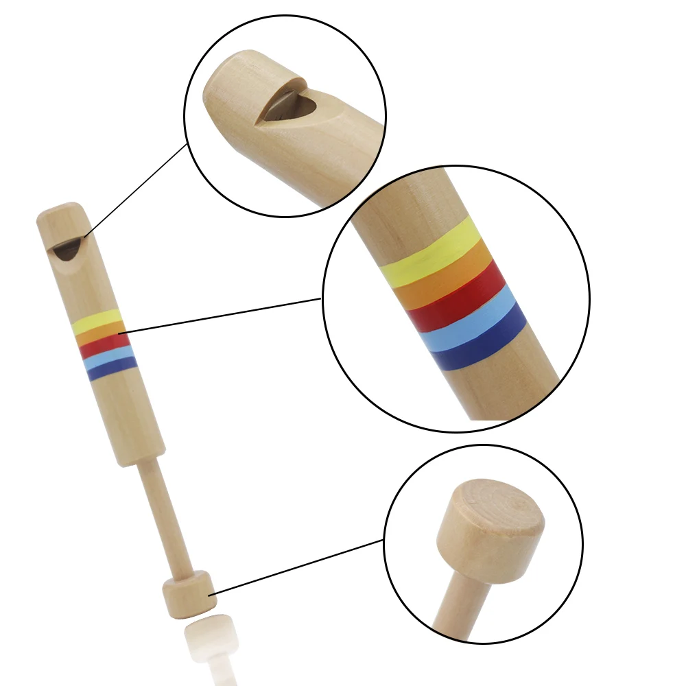 Pull-Out Recorder Wooden Small - Kids Without Education reseña y precio