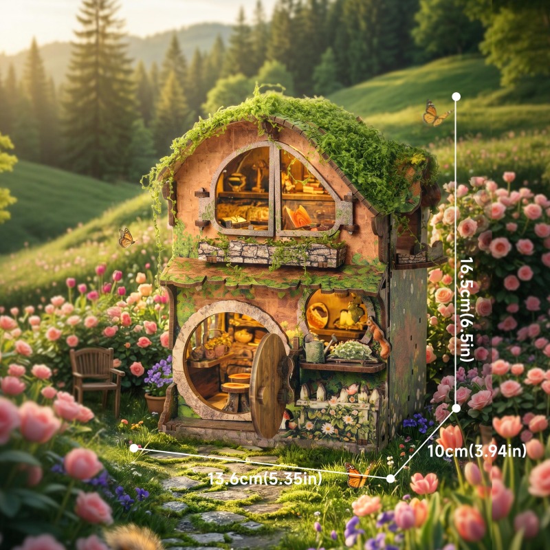 Green Vine Covered Cottage 3D  - Kids Without Education reseña y precio