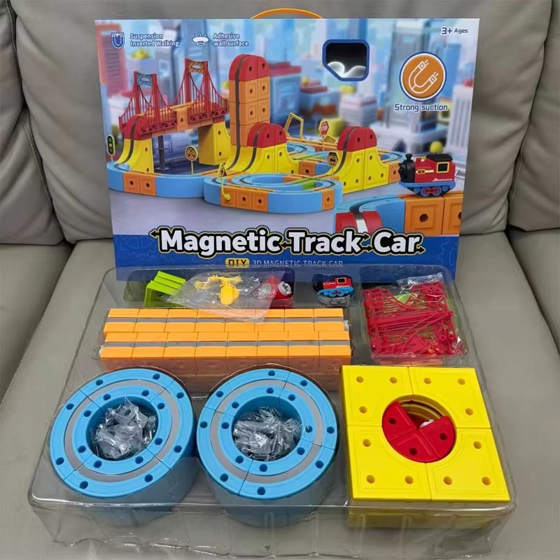3D Magnetic Track Car Boy High - Kids Education Things reseña y precio