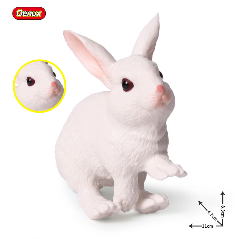 Oenux Lovely Farm Rabbit Bunny - Kids Without Education reseña y precio