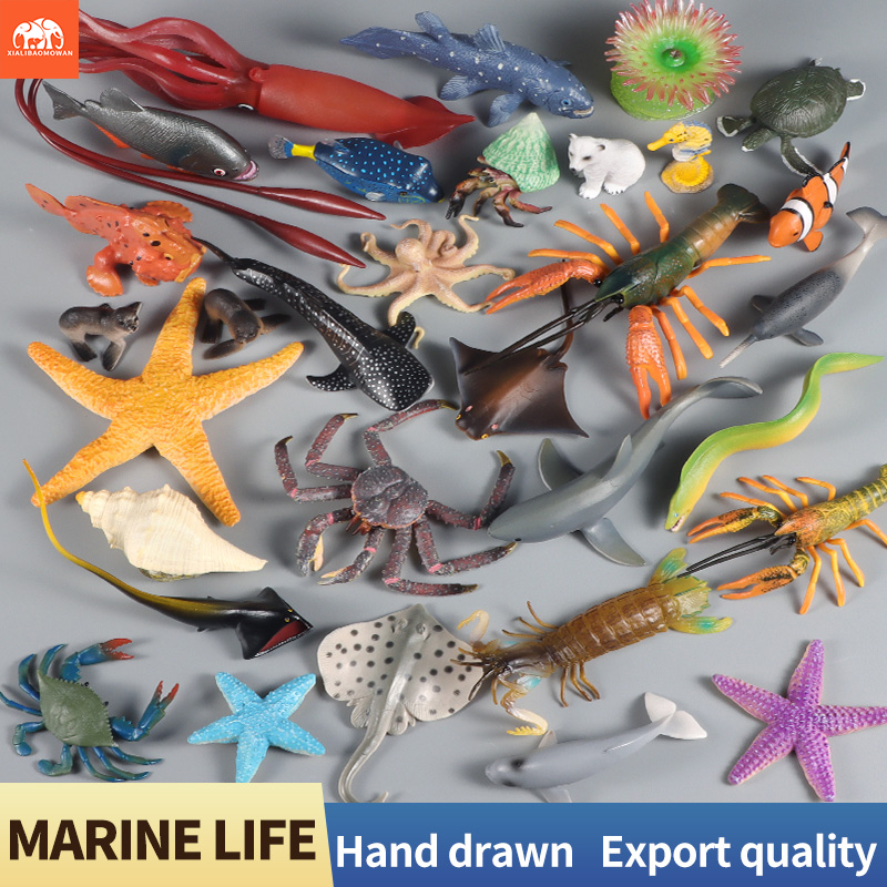 Sea Life Animal Action Figures - Kids First Education reseña y precio