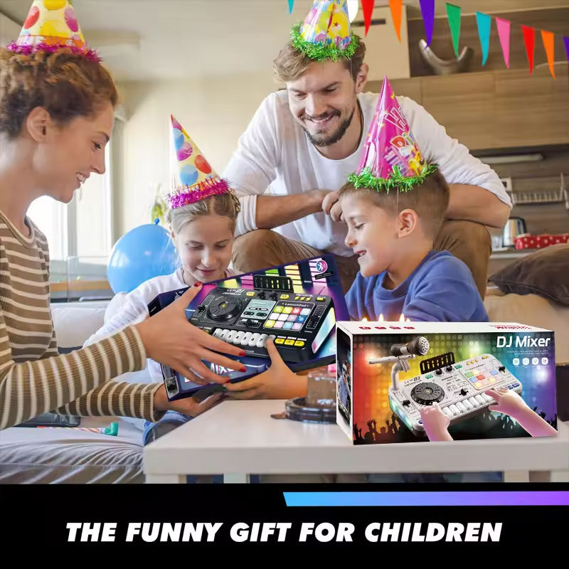 HSOH Kids Simulation DJ Mixer  - Kids Education Bd reseña y precio