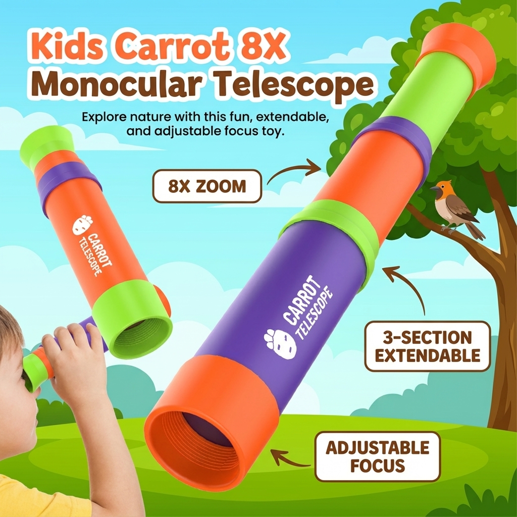 8X Monocular-Telescope For Kid - Kids Education Design reseña y precio