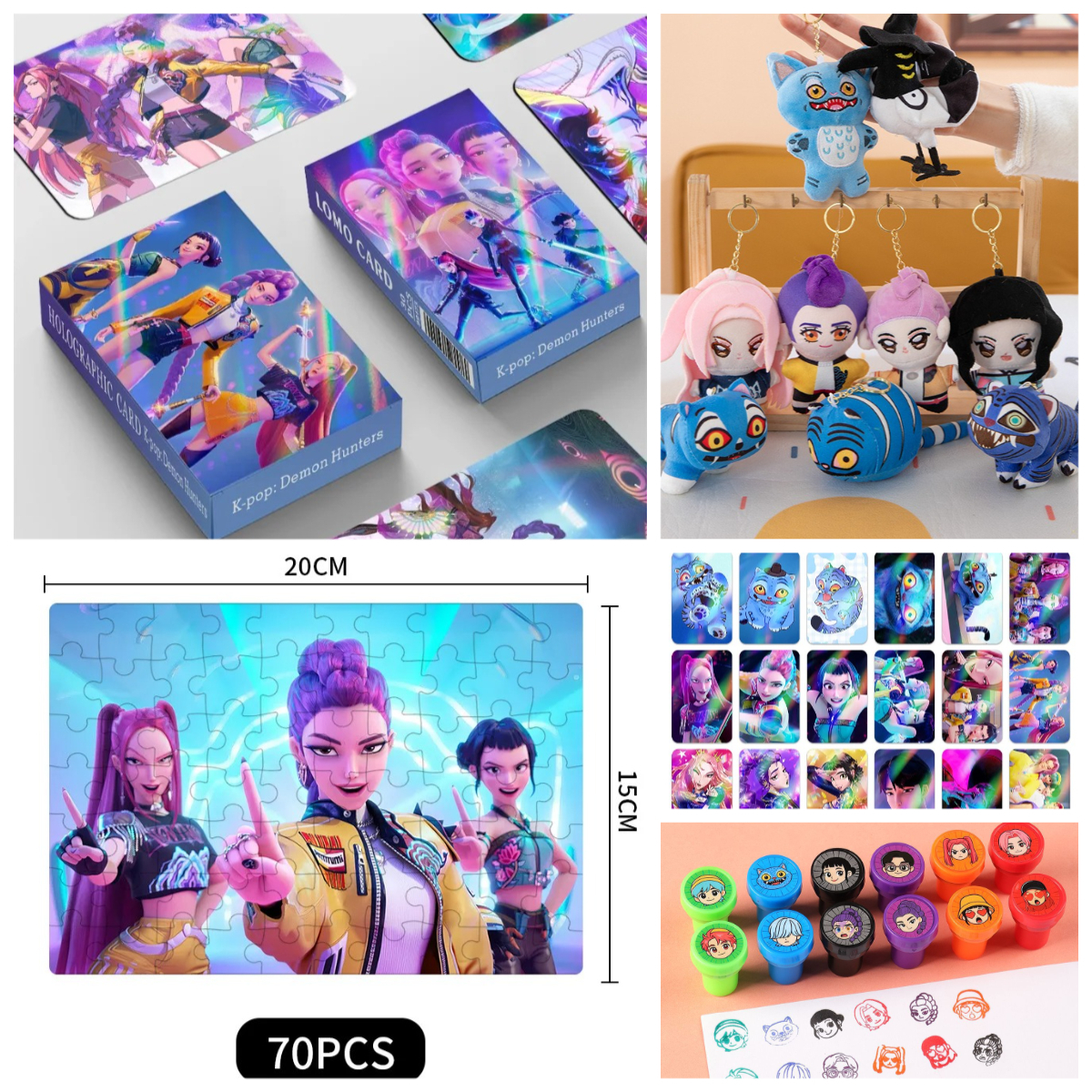 Cartoon Plush Keychain & Puzzl - Kids First Education reseña y precio