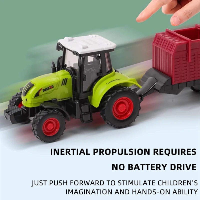 Tractor Inertia Car Farm Tract - Kids Education Things reseña y precio