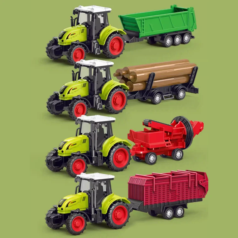 Tractor Inertia Car Farm Tract - Kids Education Things reseña y precio